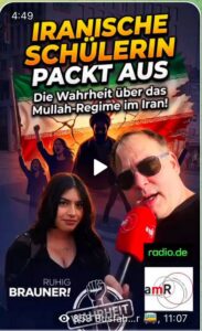 amR - Straßenumfrage - Iranische Schülerin packt aus!